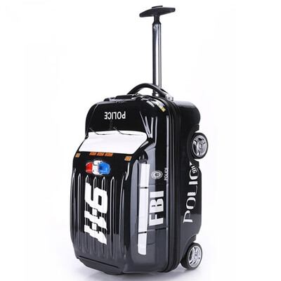 

Hot Kids fashion rolling luggage bags children schoolbag cartoon car travel trolley case cute baby carry on suitcase school bag