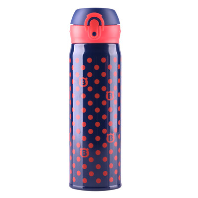 

Little Bear Snow Bear Small point IP section stainless steel vacuum flask 500ml blue 09797