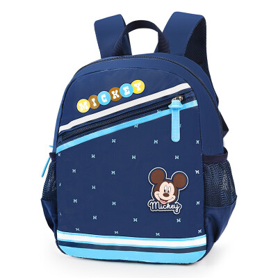 

Disney kindergarten bag childrens backpack 3-6 preschool bag school boy Mickey baby travel bag DB96183-1A blue