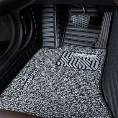 

Che Liyou is surrounded by silk double-layer car mats for 2010-2018 Volkswagen Tiguan Silk Road interior decoration decorative mats