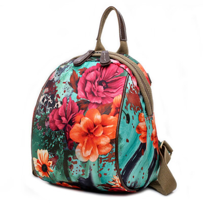 

Flower Backpack for women Casual Handbag Ladies Fashion Shoulder Bag for Work School Shopping Travel