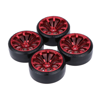 

4PcsSet Fashion Remote Control Toys Parts & Accessorie 110 Drift Car Tires Hard Tyre for Traxxas HSP Tamiya HPI Kyosho On-Road D