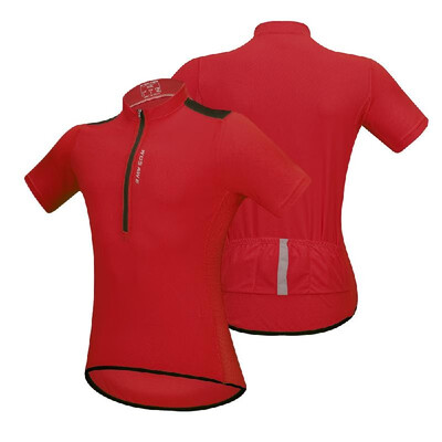 

Mens Short Sleeve Cycling Jersey Breathable Half Zipper MTB Riding Biking Bicycle Shirt Top