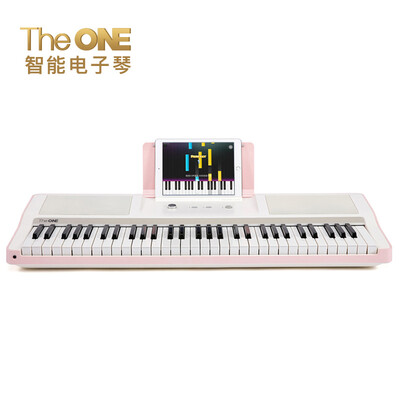 

The ONE intelligent keyboard adult children beginner musical instrument 61-key electronic piano cherry powder