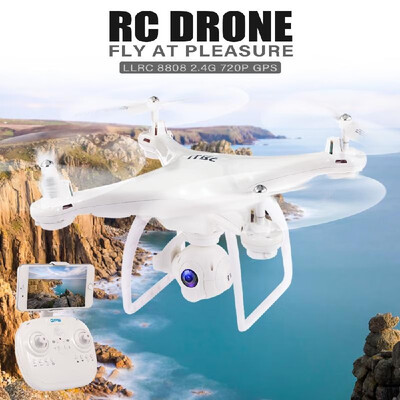

GPS RC Drone with Camera Adjustable 720P Wifi FPV RC Selfie Drone GPS Positioning Follow Me Altitude Hold RC Quadcopter for Adults