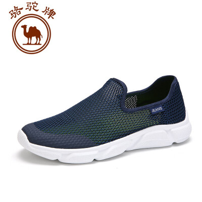 

Camel brand couple mens shoes fashion casual mesh breathable set foot W912330310 dark blue 42260 yards