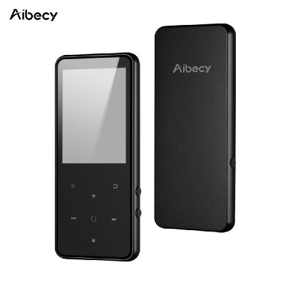 

Aibecy A12 BT MP4 Music Player with 24 Inch LCD Screen FM Radio Recording E-book Video Picture Browse Function for Music Enthusi