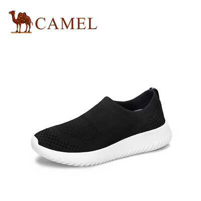

Camel CAMEL ladies casual breathable fabric sets of feet round head casual shoes A912266150 black 38