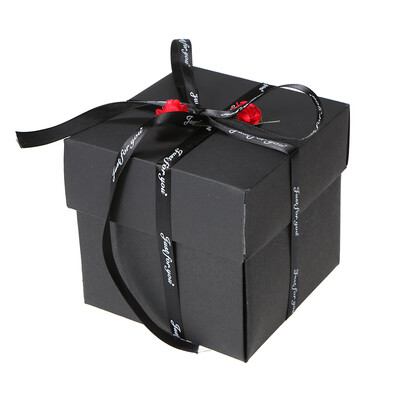 

DIY Surprise Explosion Gift Box with Accessories Kit Memory Photo Album Wedding Proposal Engagement Birthday Valentines Day Anniv