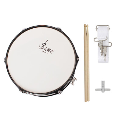 

Professional Snare Drum Head 14 Inch with Drumstick Drum Key Strap for Student Band