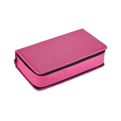

120 Slots Portable Marker Pen Bag Folding Marker Pen Case Holder Organizer with Hand Shoulder Strap for Artists Students