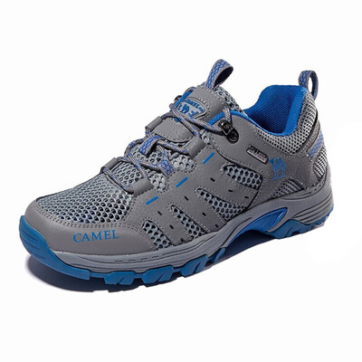 

Camel outdoor CAMEL outdoor couple walking shoes wear breathable tie low to help hiking walking shoes male A912303085 dark gray 41