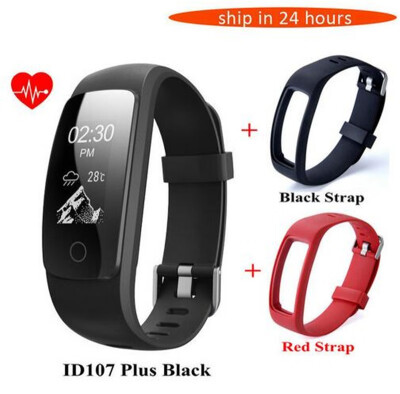 

GPS Smart Band ID107 Plus ID107 HR Fitness Bluetooth Bracelet Activity Sports Tracker Wristband with Heart Rate Tracker