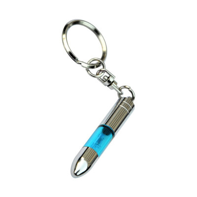 

Fashion Anti-static Keychain Key Ring Built-in LED Emitter Car Interior Accessories Car Key Chain Wholesale Gift