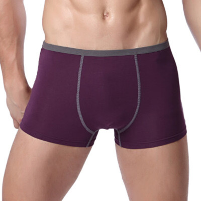 

Aa-shop Men Big size Solid color Modal Cotton Breathing Underwear