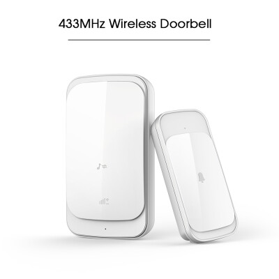 

Wireless Doorbell 58 Melodies 4 Levels Volume Adjustment 900 feet Operation Range Outdoor Waterproof Door Bell No Batteries Requi