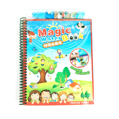 

Children Magic Picture Scrawling Book Reusable Water Painting Pads Baby Drawing Book