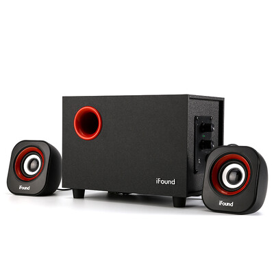 

Founder iFound F01 multimedia speaker 21 computer audio wooden subwoofer