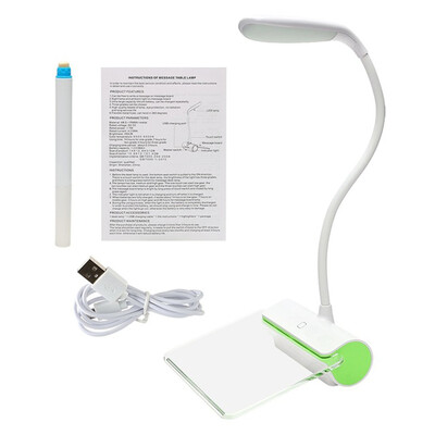 

UpperX Novelty LED Table Lamp Eye Protection USB Rechageable LED Desk Lamp Touch-switch Reading Light Message Light 3 Mode Dimming