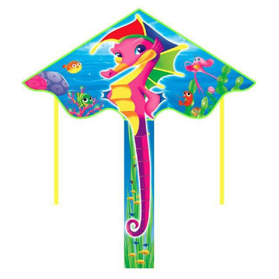 

112 x 52cm Colorful Single Line Cartoon Kite for Kids&Adults Outdoor Beach Flying Kite with 50M String