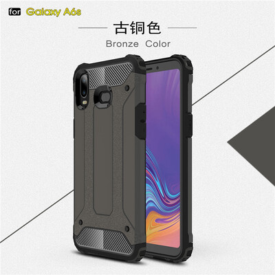 

Goowiiz Phone Case For Samsung Galaxy A6sJ4 Core King Kong Armor Fashion Bumper PC TPU Prevent falling