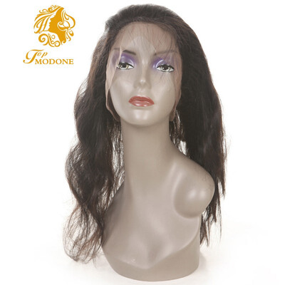 

MODONE 8A Brazilian Virgin Hair Wig 100 Unprocessed Human Hair Lace Block 360 Body Wave