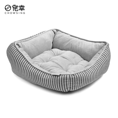 

Pets CHOWSING pet nest cat litter kennel positive&negative dual-use Teddy dog kennel dog bed autumn&winter seasons universal square nest section  code
