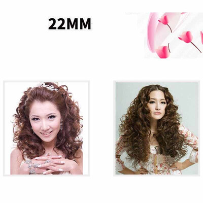 

Unisex Curler Mini Straightener Flat Hair Curling Iron 22 25 28 32 38mm 5 Style