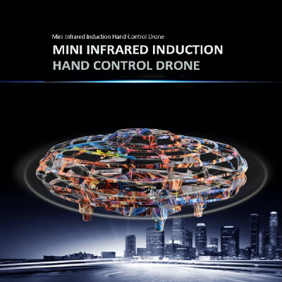 

Mini Infrared Induction Hand Control UFO Altitude Hold RC Training Drone Quadcopter for Boy Kids Toy Gift