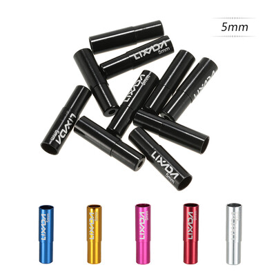 

Lixada 10pcs 4mm5mm Cycling Bike Derailleur Shift Brake Wire Cable End Cap Shifter Cable Housing Ferrules Tube Tops Replacement S