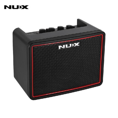 

NUX Mighty Lite BT Mini Desktop Electric Guitar Amplifier 3W Amp 3 Channels Built-in Delay Reverb Effects 9 Drum Patterns Metronom