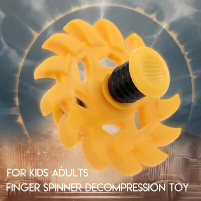 

Fidget Finger Spinner Hand Decompression Toy Bouncing Gyro for Kids Adults