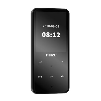 

RUIZU D10 8GB MP3 MP4 Digital Music Player Lossless Audio Video Player Bluetooth FM Radio Picture Browsing Voice Recording E-book