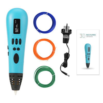 

Aibecy MP01 Multi-Filament 3D Printing Pen OLED Display work with PLA ABS Filament for Kids Art Craft Drawing DIY Gift