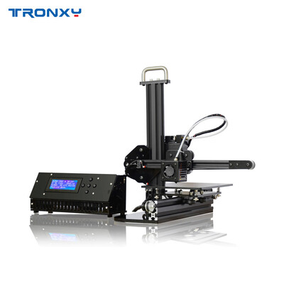 

Tronxy Desktop 3D Printer DIY Kit Aluminum Profile Structure High Precision Nozzle LCD Screen Building Size 150150150mm Works wi