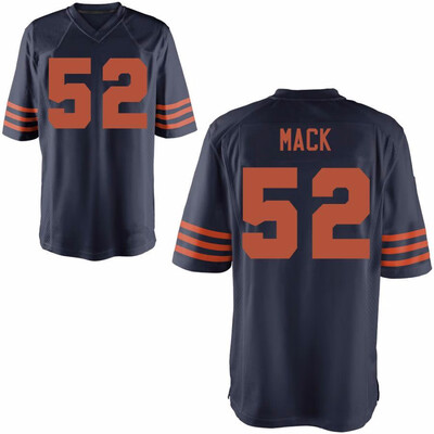 

52 Khalil Mack 10 Mitchell Trubisky Chicago Bears Jersey 58 Roquan Smith Anthony Miller Cohen 34 Payton 24 Howard 54 Urlacher 12 R