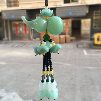 

Car accessories jade jade gourd interior decoration