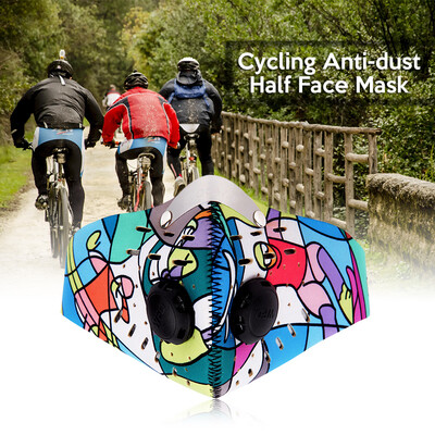 

WOSAWE Cycling Face Mask Anti Dust Motorcycle Bicycle Bike Riding Outdoor Sports Half Face Mask Cover Protector