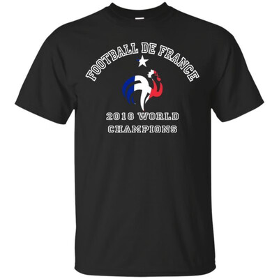 

Football De France 2018 World Cup Champions T-Shirt
