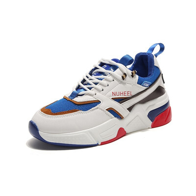 

2018 new sports shoes womens thick-soled autumn running shoes old shoes Harajuku wild Korean students