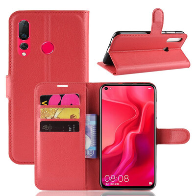 

for Huawei nova 4 WIERSS Wallet Phone Case for Huawei nova 4 nova4 VCE-AL00 VCE-TL00 Flip Leather Cover Case Fundas Capa Coque