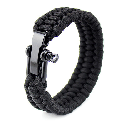 

Outdoor Hiking Camping Emergency Rescue Seven Core Umbrella Rope Bracelet
