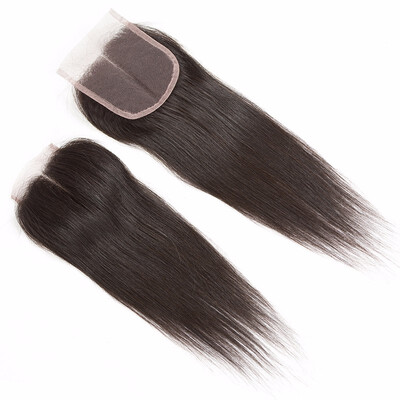 

Wig patch natural color hair with human hair