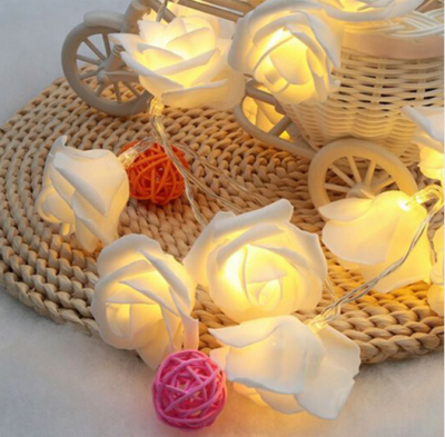 

LED roses small lights flashlights lights bedroom decorations flower batteries lamps Party rooms wedding rooms