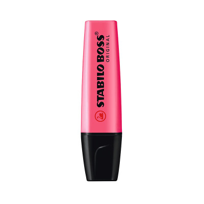 

STABILO Boss BOSS Highlighter Pink 7056 Candy Color Fluorescent Marking Student Color Focusing is not easy to dry