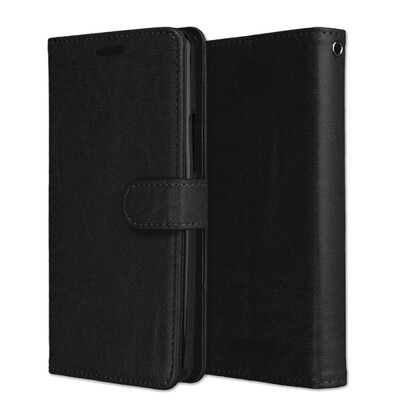 

BQ Aquaris X 3 Card Photo Frame Holster - Black