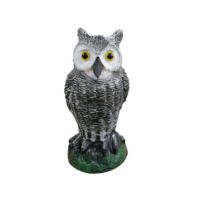 

Fake Owl Ornamental Hunting Decoy Protector Garden Field Lawn Outdoor Fields&Gardens Decoration Plastic Simulation Owl