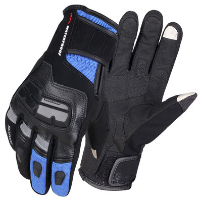 

Sai Yu SCOYCO autumn&winter motorcycle riding gloves locomotive waterproof cold anti-fall touch screen protection warm gloves male MC17B blue L