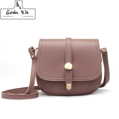 

2019 New Arrival Women Solid Messenger Bags Vintage Designer Handbags High Quality Shoulder Bag CrossBody Bag Mini Purse