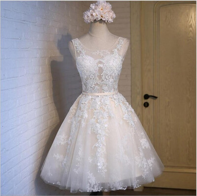 

Short Prom Dress 2018 Elegant Ball Gown Dusty Pink Light Blue Ball Gown Formal Party Dress Evening Gowns